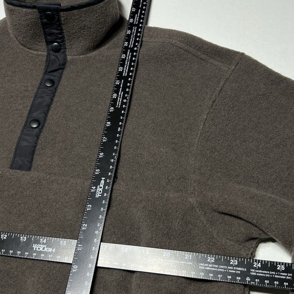 Vintage Woolrich Mens Polartec Fleece Pullover Snap Brown Large 90s Y2K NWT RARE - Picture 8 of 8